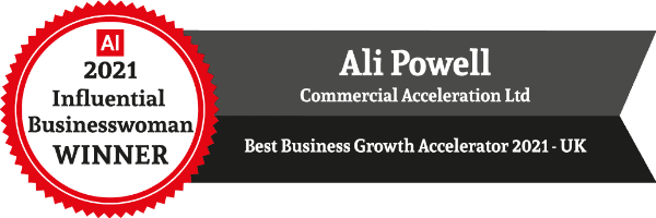 Ali Powel best business growth accelerator 2021