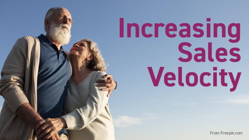increase sales velocity image featuring two seniors