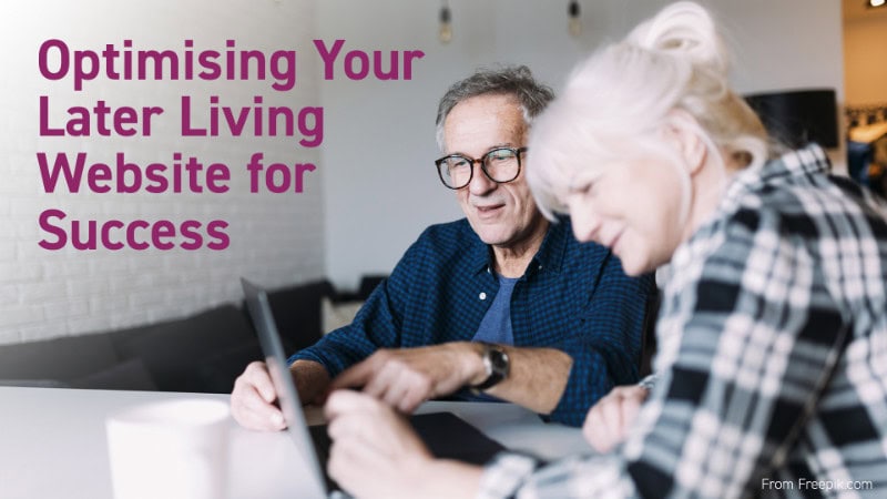 optimising your later living website