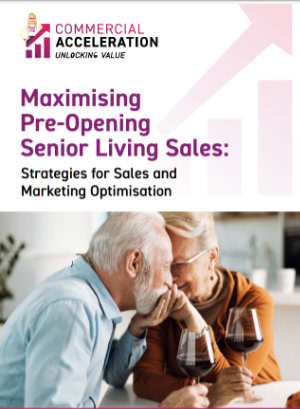 pre opening sales and marketing for later living